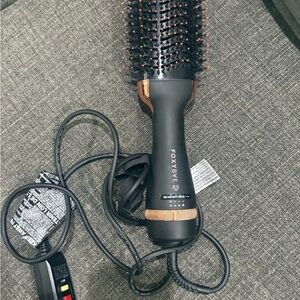 Foxie Black and Gold Hair Styling Brush